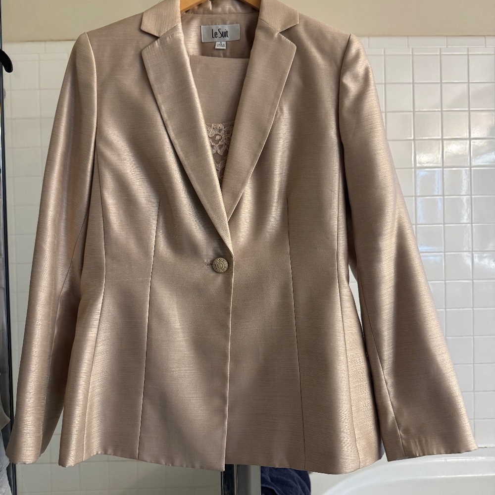 Gold “Le Suit “